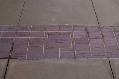 Donor recognition Paver at St. John's Picture 2