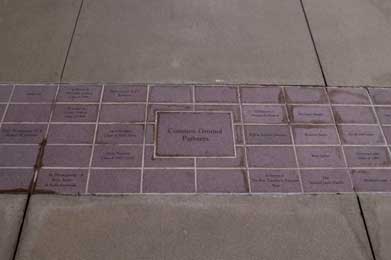 Donor recognition paver at St. John's picture 2