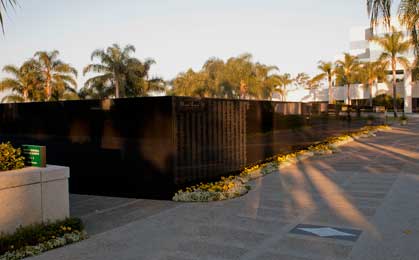 Donor Recognition Wall at Crystal Cathedral Picture 2